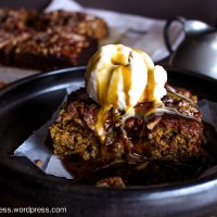 Sticky Date and Pear Pudding with Butterscotch Sauce