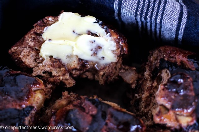 Pear and Dark Chocolate Maple Glazed Hot Cross Buns easy Easter recipe baking One Perfect Mess Donna Hay cinnamon mixed spice pull apart bread 13